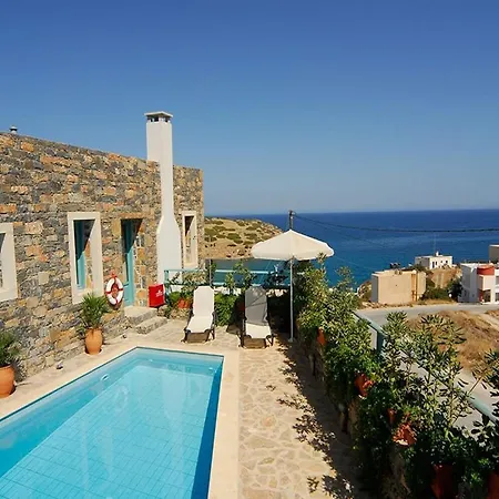 Villa Deluxe Crete Mousses 2 Bedroom Private Pool Sea View Sitia Mókhlos